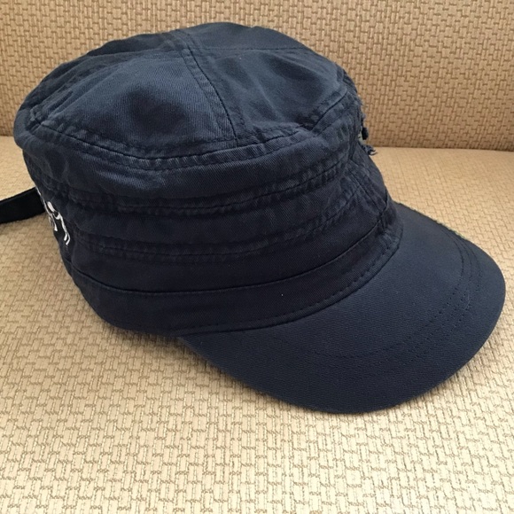 THINK GLOBALLY Appliqué Faded Black Denim Hat - Picture 7 of 8